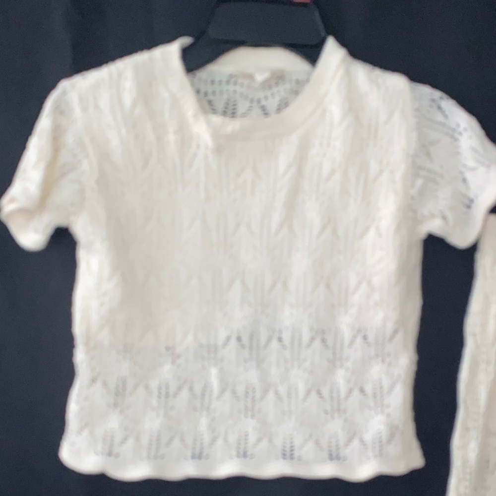 Jessica Simpson Kids Ivory Matching Set - Picture 2 of 3
